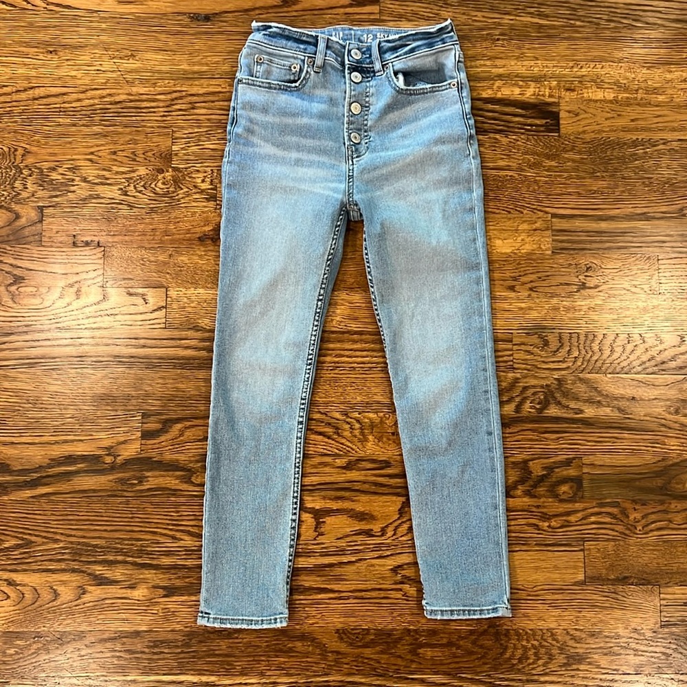 Gap Teen Sky High Skinny Jeans, 12